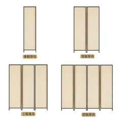New Chinese Zen Room Divider Screen – Wabi‑Sabi Partition with Song‑Dynasty Aesthetic