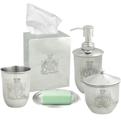 Collection Modern Bathroom Décor Accessories Set of Five