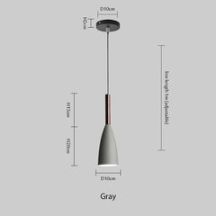Pendant Light Nordic Minimalist 3 Heads
