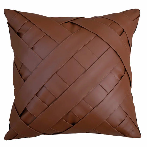 DecorBites™ Gray Faux Rex Rabbit Fur Decorative Cushion Coverluxury Throw Pillow