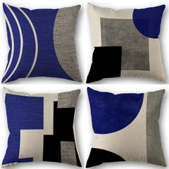 Geometric Throw Pillow Covers Decorative