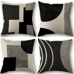 Geometric Throw Pillow Covers Decorative