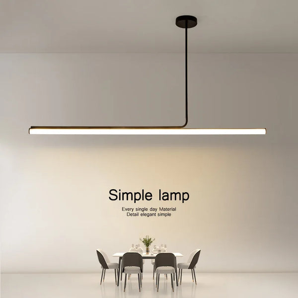 Led Chandelier Dimmable Long Tube