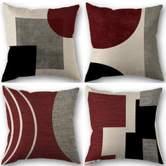 Geometric Throw Pillow Covers Decorative