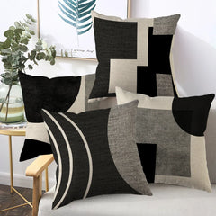 Geometric Throw Pillow Covers Decorative
