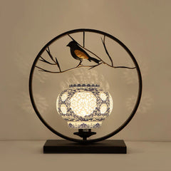 DecorBites™ Chinoiserie Table Floor Lamp - Elegant Living Room Bedroom Lighting