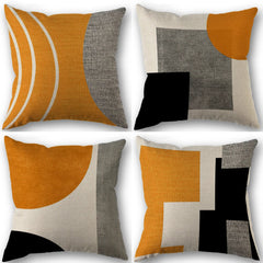 Geometric Throw Pillow Covers Decorative