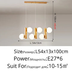 DecorBites™ E27 Pendant Lamp: Retro Style for Bedroom, Study, Living Room, Dining Table & Home Décor