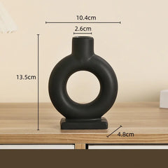 DecorBites™ Geometric Ceramic Candle Holder Ornaments - Home Decor Accessories