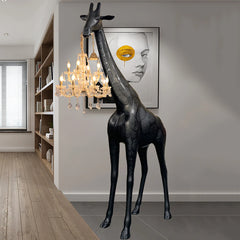 Sculpture Giraffe Floor Lamp