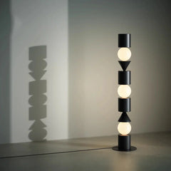 DecorBites™ Black LED Floor Lamp for Home Decorative Lighting