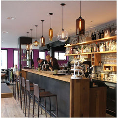 Pendant Lights Multicolored Glass