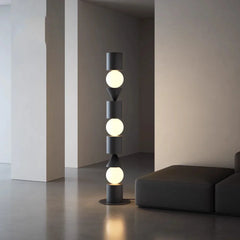 DecorBites™ Black LED Floor Lamp for Home Decorative Lighting