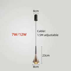 LED Pendant Lamp Dimmable Indoor
