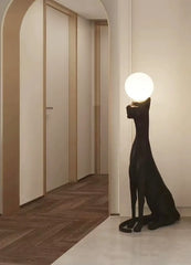 Sitting Dog Rylight Novelty Floor Lamp