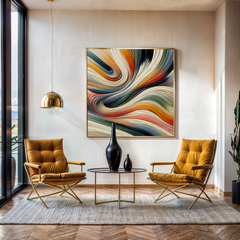 Canvas Print: "Spectral Swirl"