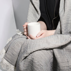 100% Cotton Reversible  Muslin Throw Blankets