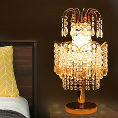 Luxury Crystal Table Lamps - Elegant Home Decor and Wedding Lighting