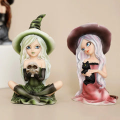 Witch Figurine Statues