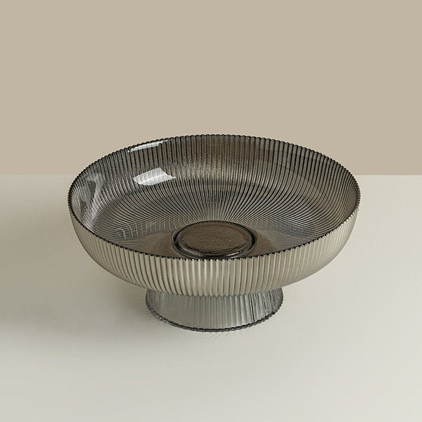 Glass Fruit Tray Living Room Coffee Table