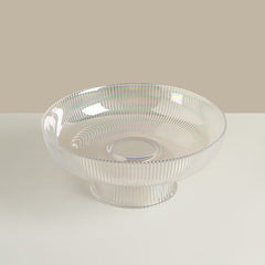 Glass Fruit Tray Living Room Coffee Table