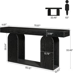 Modern Narrow Console Table (Extra Long)