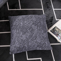 Modern Floral Pillow Cover Matching Sofa Pillowcases Decorative Cushion Covers For Couch Sofa Home Office Throw Pillow Covers Modern Pretty White Floral Hand Couch Sofa Decorative Pillow Cases Cushion Home Decor 2 pieces 45*45cm
